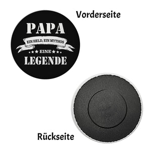 Papa ein Held ein Mythos eine Legende Magnet