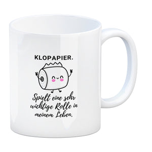 Klopapier Kaffeebecher Eine sehr wichtige Rolle in meinem Leben