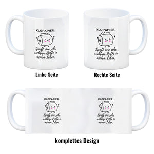 Klopapier Kaffeebecher Eine sehr wichtige Rolle in meinem Leben