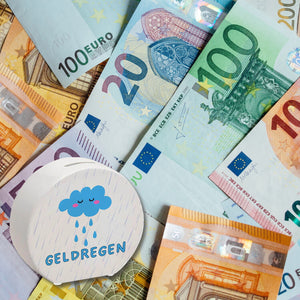 Geldregen Spardose mit süßer Wolke