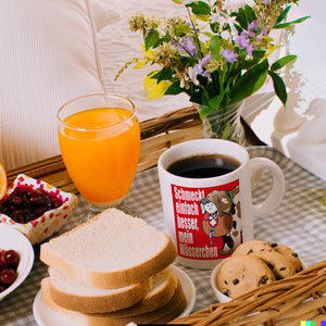 Schmeckt einfach besser mein Wässerchen Kaffeebecher