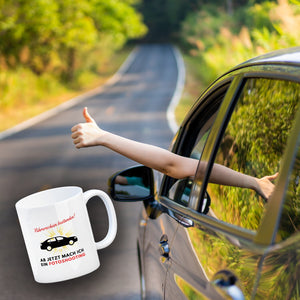 Führerschein bestanden Kaffeebecher Ab jetzt mach ich ein Fotoshooting