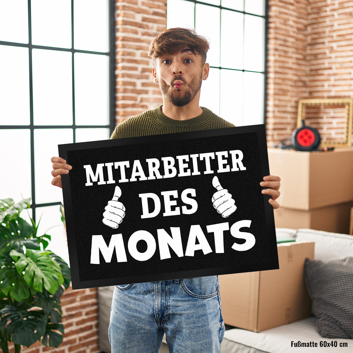 Mitarbeiter des Monats Fußmatte