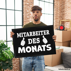 Mitarbeiter des Monats Fußmatte