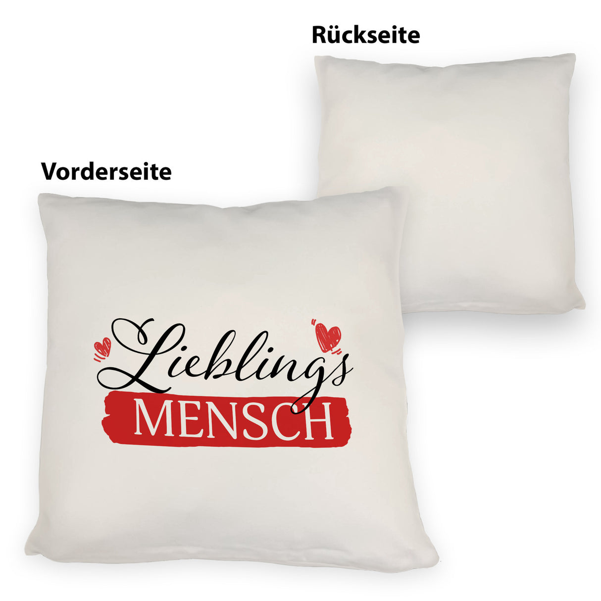 Lieblingsmensch Kissen - Für besondere Menschen in deinem Leben