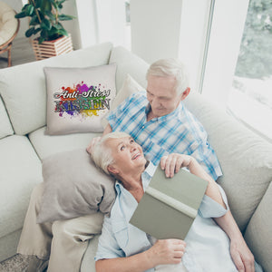 Anti-Stress Kissen - Dekoratives Kissen mit Farbflecken Motiv