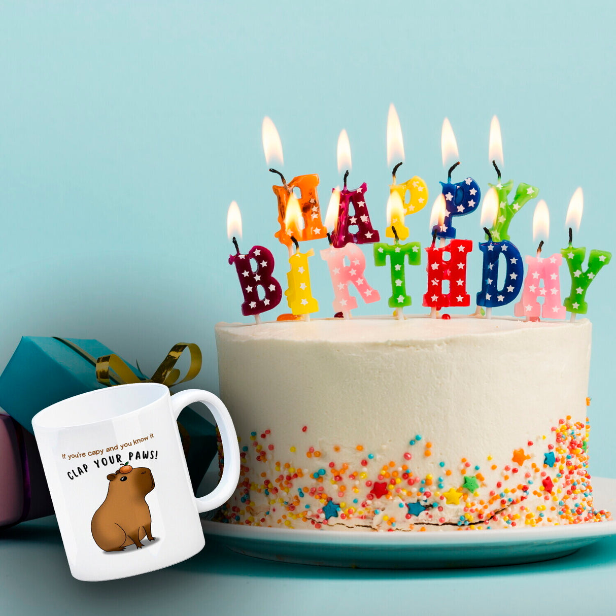 If you´re capy and you know it clap your paws Capybara Kaffeebecher