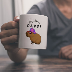 Do you like my Capy? Capybara Kaffeebecher