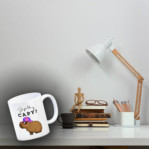 Do you like my Capy? Capybara Kaffeebecher
