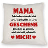 Kissen mit Spruch Mama ich habe versucht das beste Geschenk zu finden