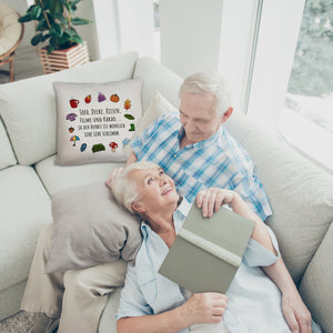 Gemütlichkeit Kissen mit Spruch Der Herbst ist wirklich schlimm