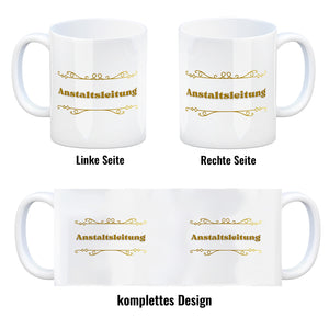 Anstaltsleitung Kaffeebecher