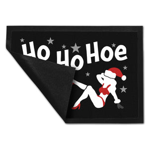 Sexy Lady Fußmatte in 35x50 cm mit Spruch Ho Ho Hoe
