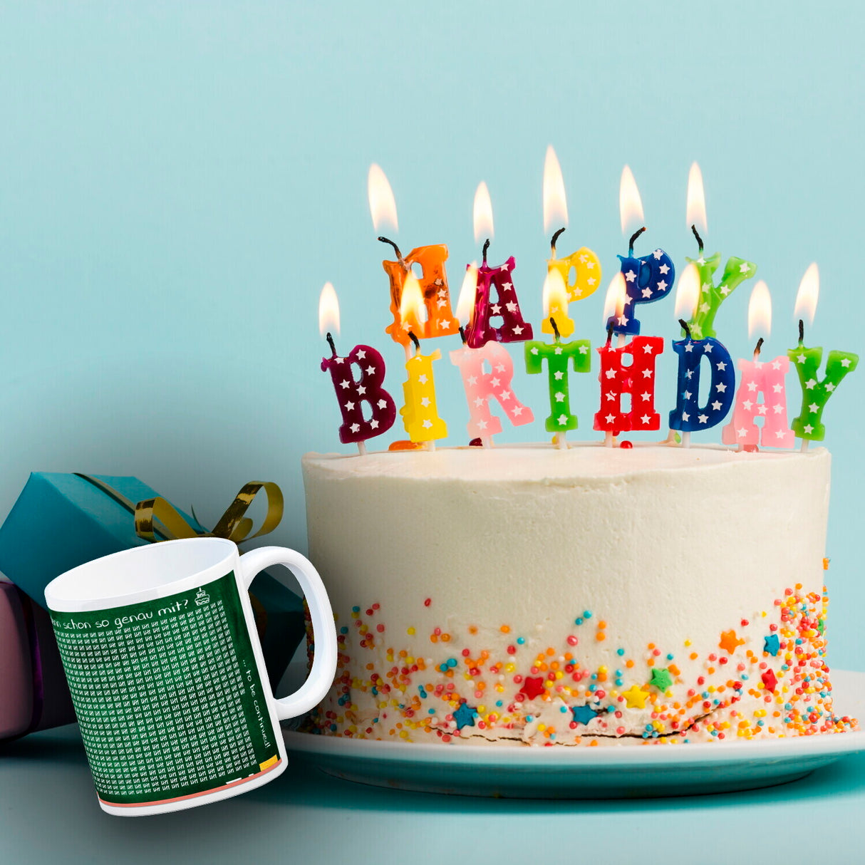 Tafel des Lebens - Tasse zum 18. Geburtstag - 6575 Tage gelebt