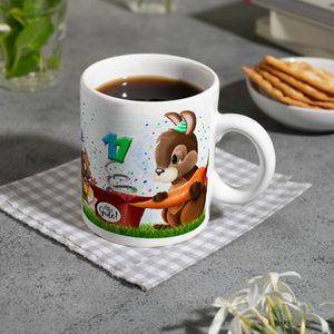 Waldtiere Überraschungsparty zum 18. Geburtstag Kaffeebecher