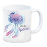 Qualle Kaffeebecher mit Spruch You are special