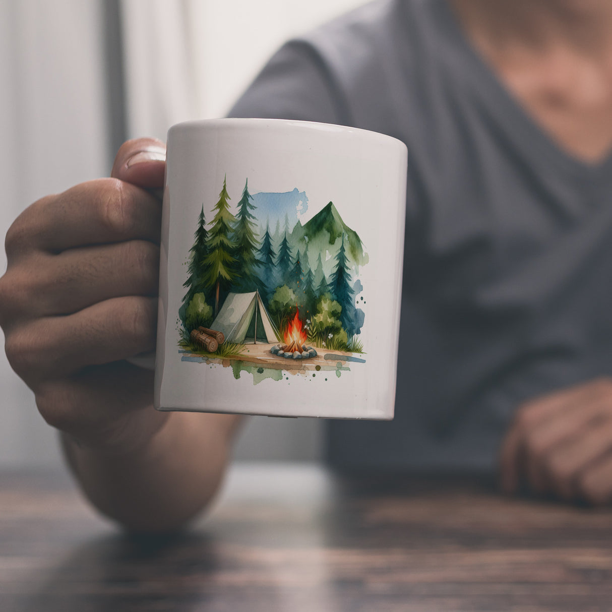 Camping Tasse Kaffeebecher