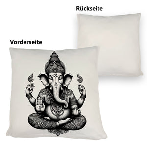 Ganesha Figur Deko Kissen