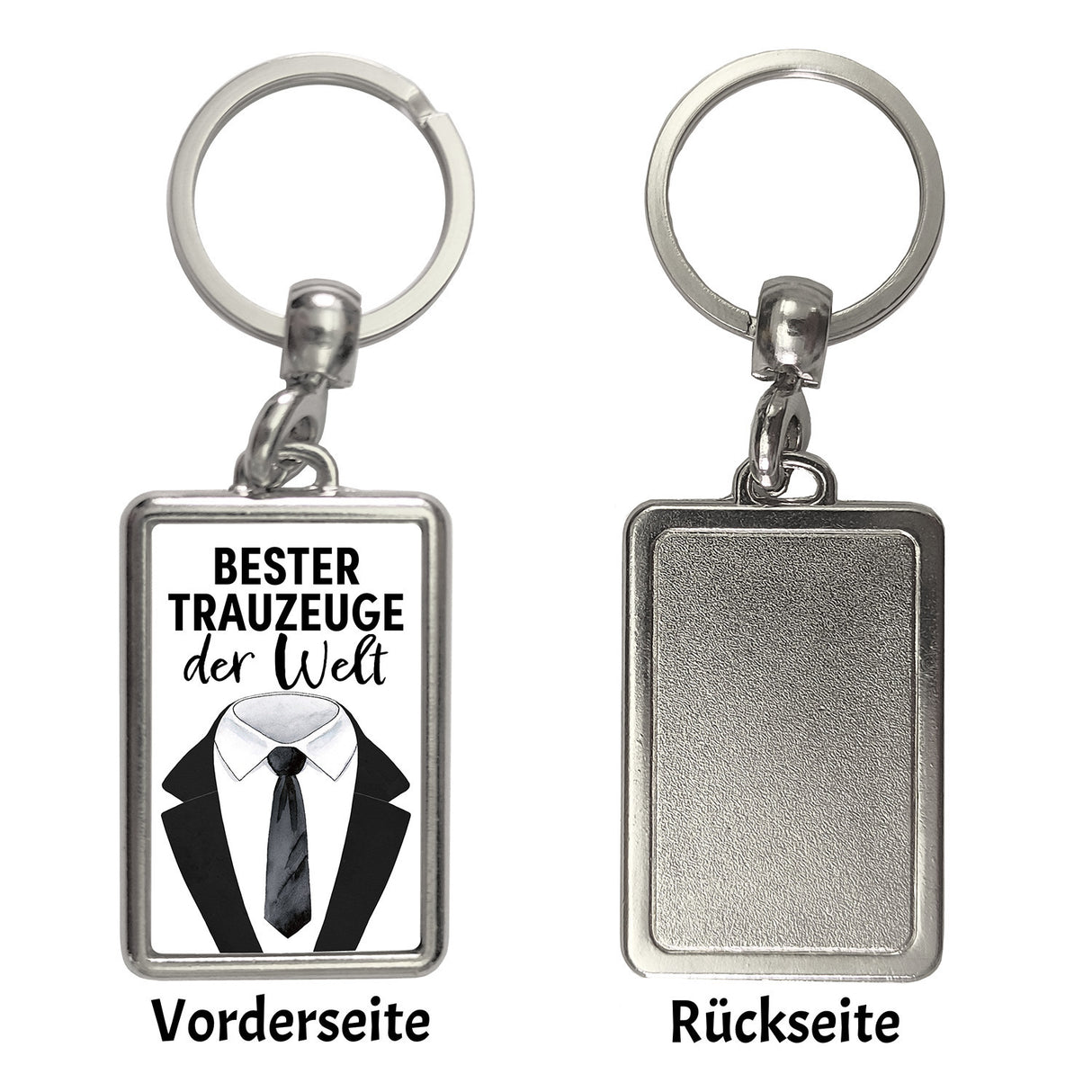 Trauzeuge Schlüsselanhänger mit Spruch Bester Trauzeuge der Welt