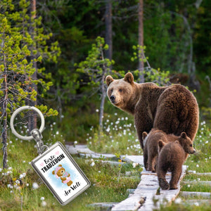 Trauzeugin Teddybär Schlüsselanhänger mit Spruch Beste Trauzeugin der Welt