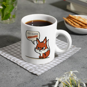 Ich hasse Menschen Fuchstasse Kaffeebecher
