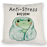 Frosch er Decke Kissen mit Spruch Anti-Stress Kissen