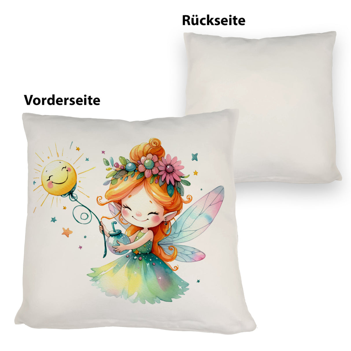 Magische bunte Fee Kissen