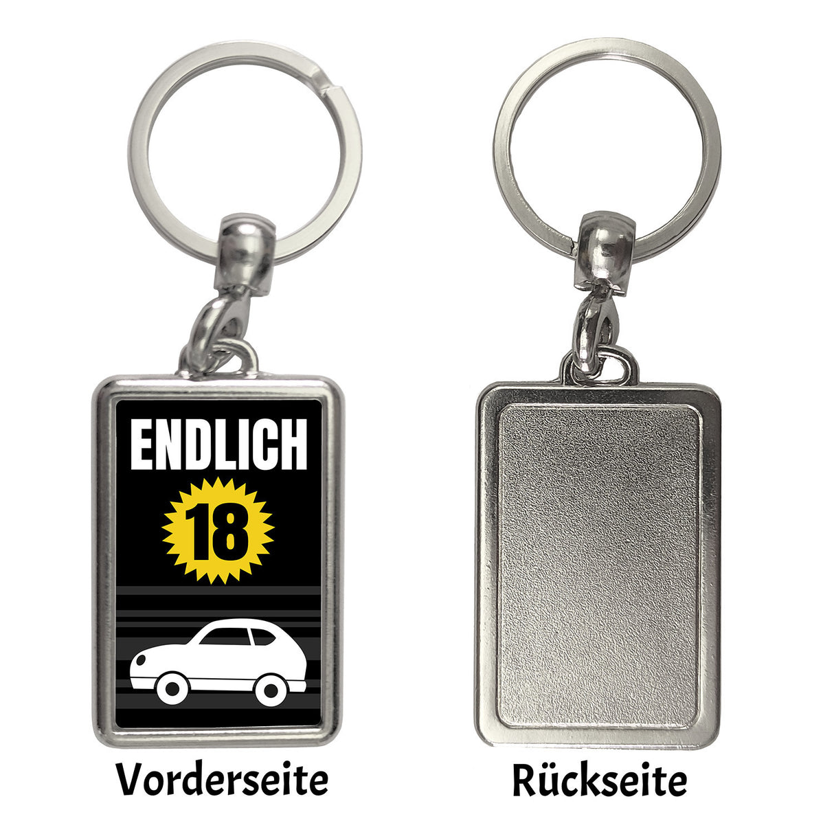 Endlich 18 Auto Schlüsselanhänger