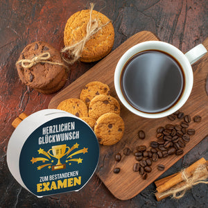 Herzlichen Glückwunsch Spardose mit Spruch zum erfolgreichen Examen