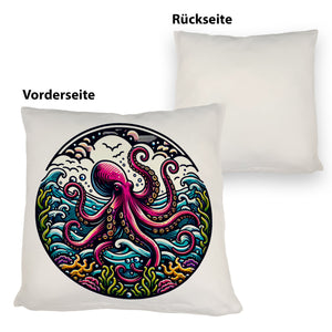 Oktopus Kissen