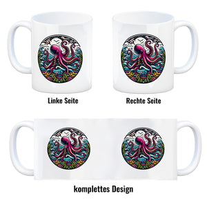 Oktopus Kaffeebecher