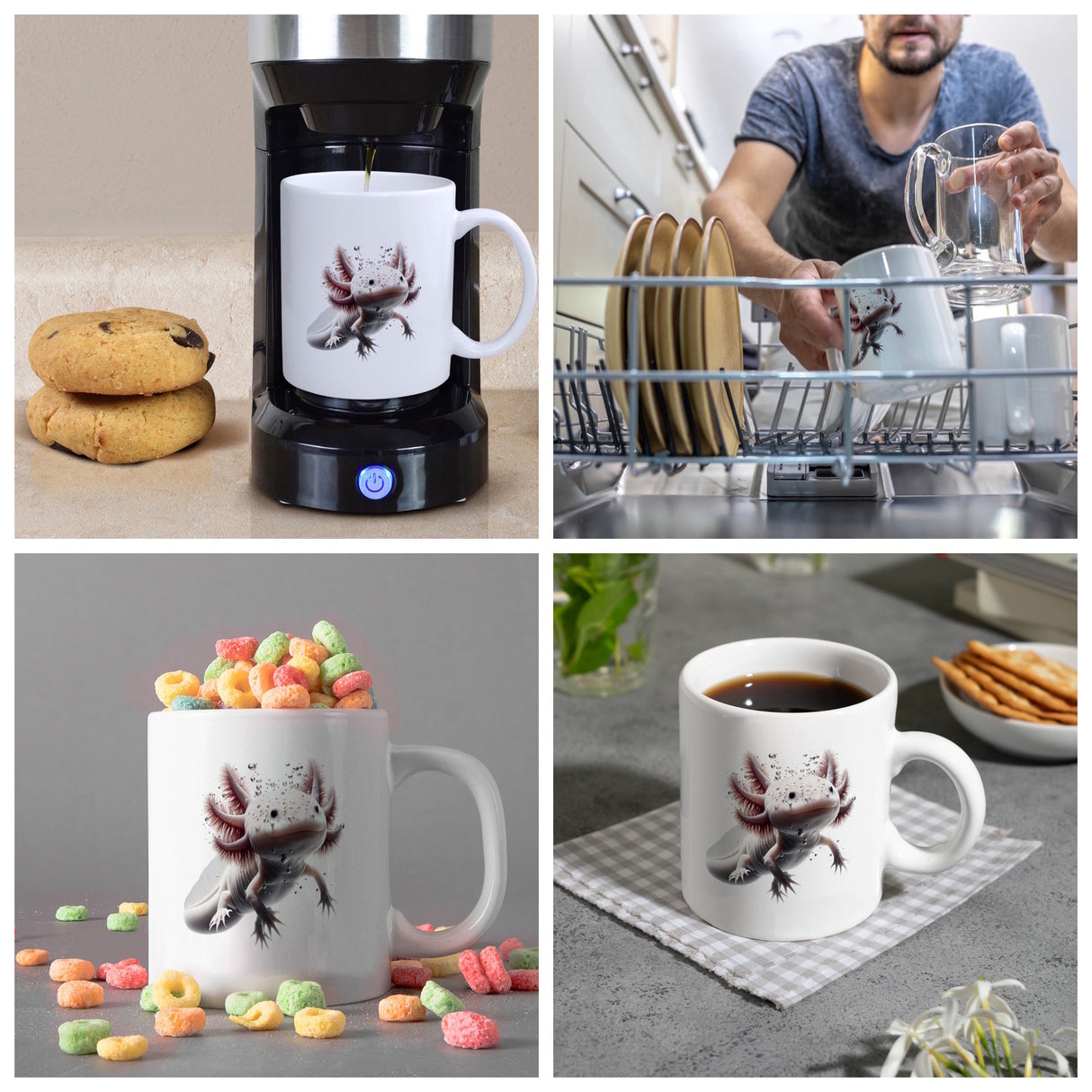 Axolotl Kaffeebecher