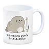 Jelly & Friends Robbe und Möwe Freundschaft Kaffeebecher mit Spruch