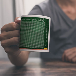 Tafel des Lebens - Tasse zum 50. Geburtstag - 18262 Tage gelebt