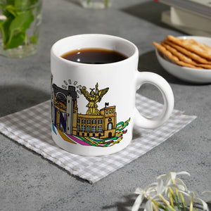 Berlin Wimmelgrafik Kaffeebecher