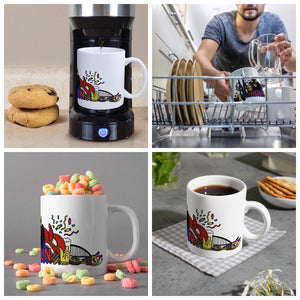 Wimmelgrafik Köln Kaffeebecher