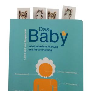 Katzen Lesezeichen im 100er Set