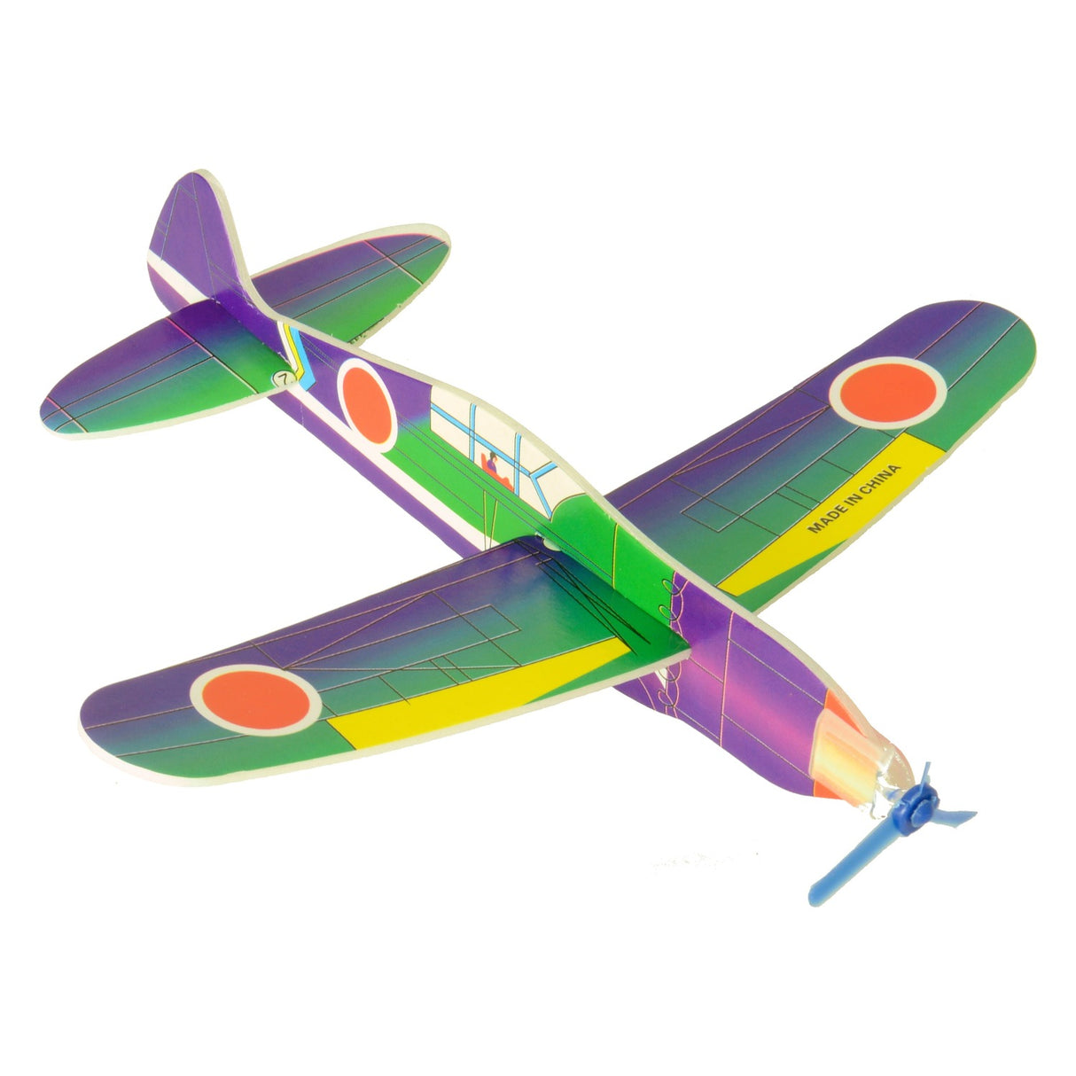 Styroporflieger Mitsubishi Zero Spielzeug