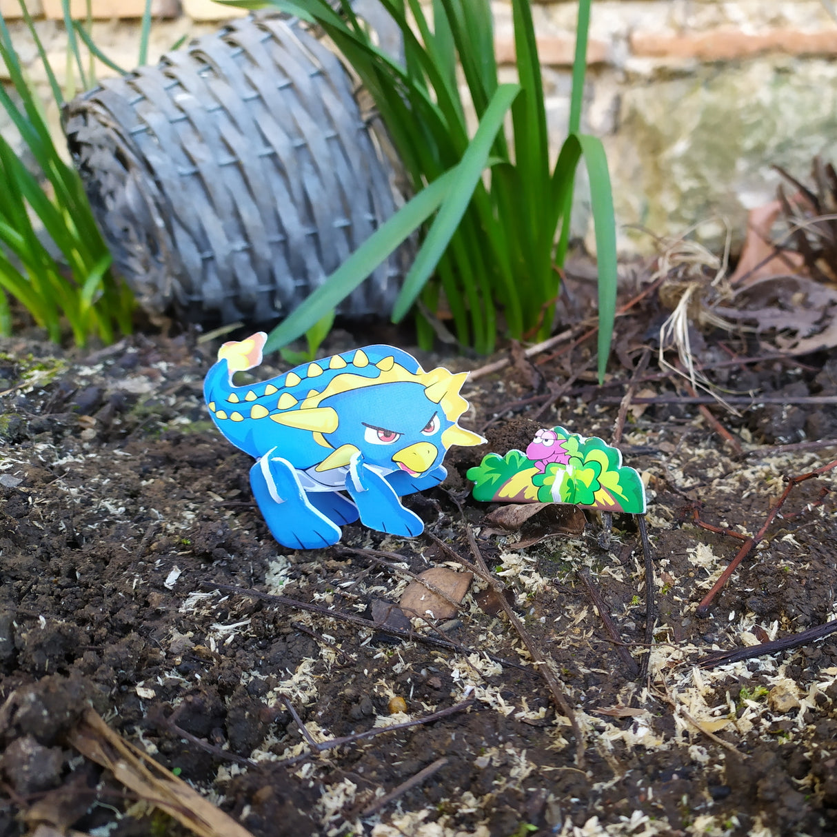 Dinosaurier 3D-Puzzles im 8er Set