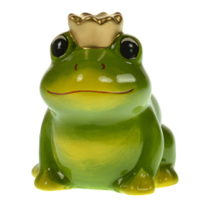 Die Frosch Spardose aus Keramik