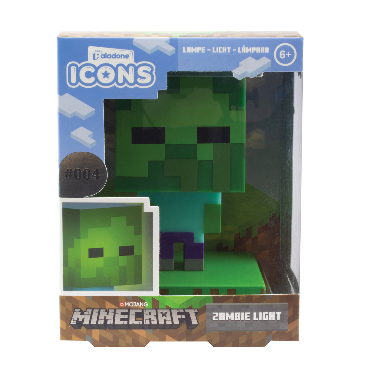 Minecraft Zombie Dekolampe
