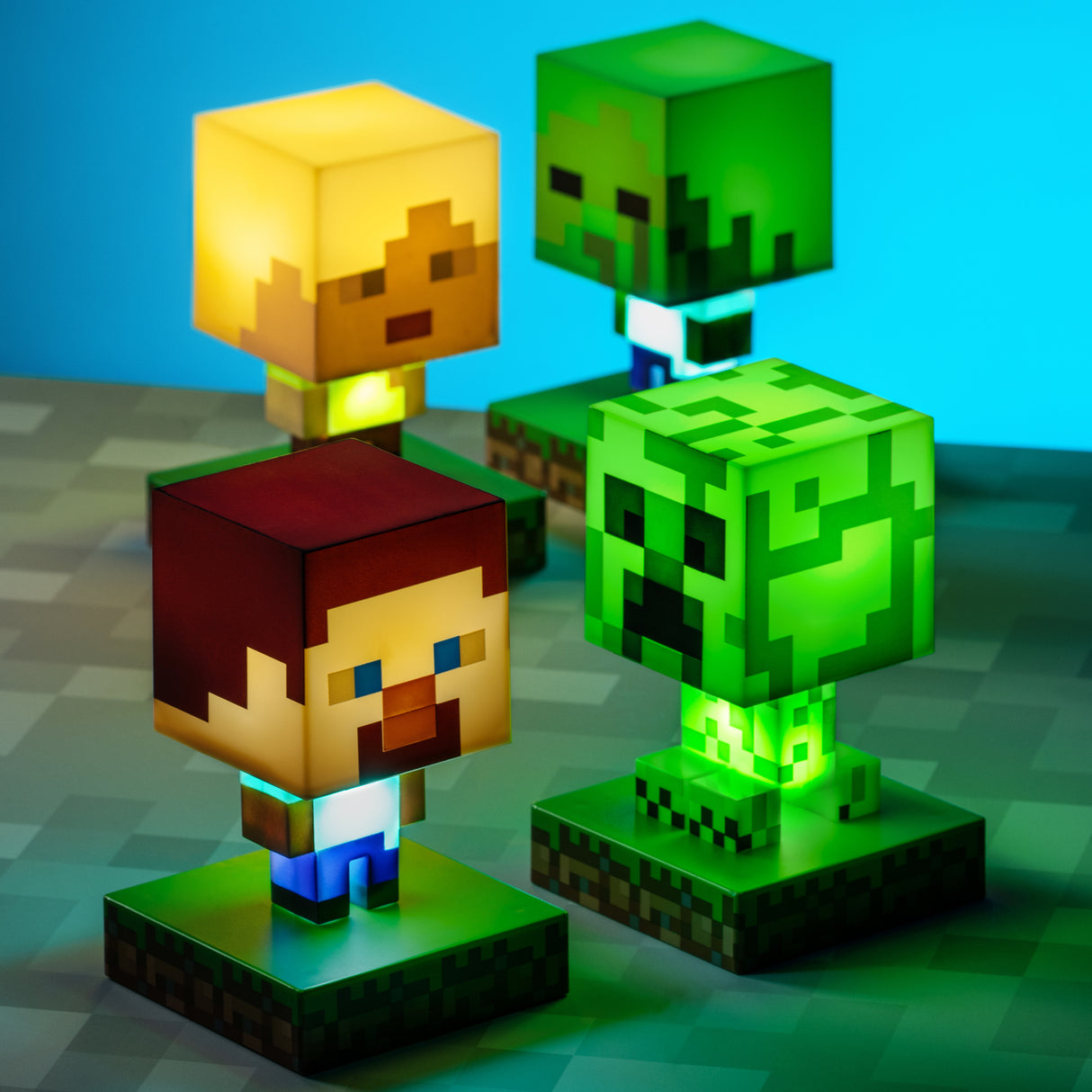 Minecraft Steve Dekolampe