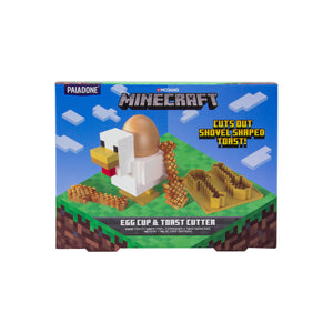 Minecraft Chicken Eierbecher mit Toastschneider