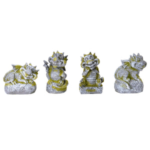 Drache Gartenfigur
