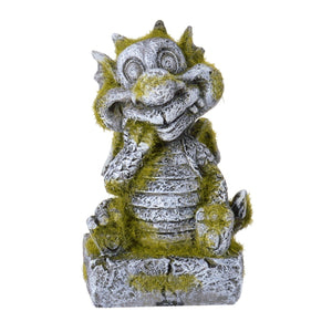Drache Gartenfigur