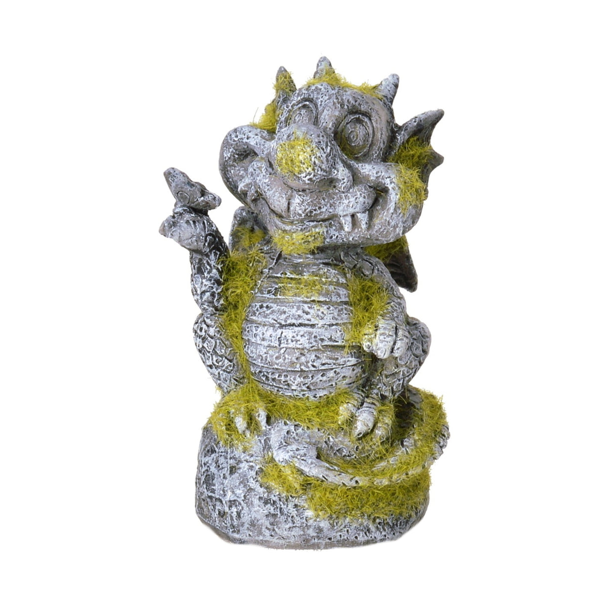 Drache Gartenfigur