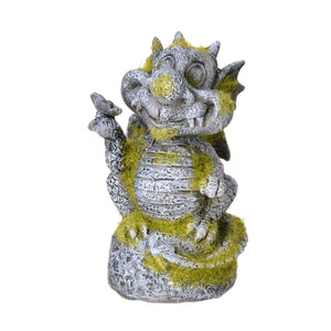 Drache Gartenfigur