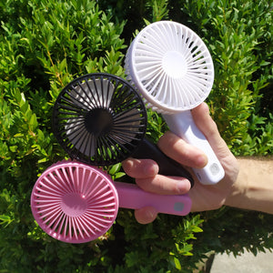 USB Akku Ventilator in weiß