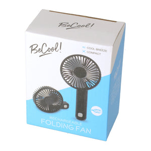 USB Akku Ventilator in schwarz