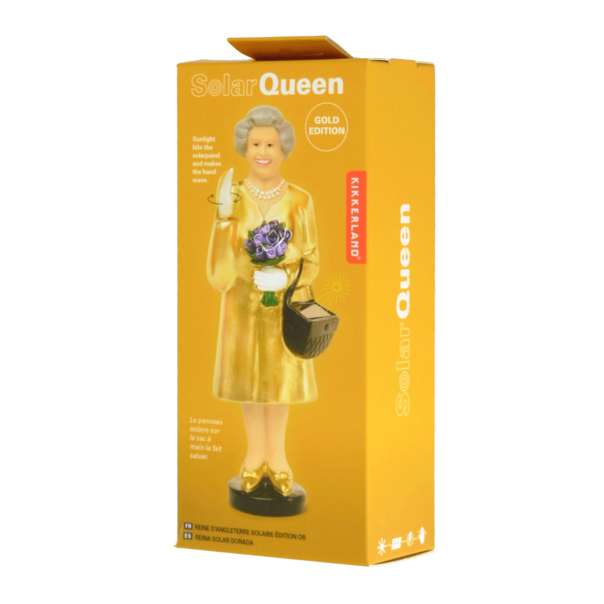 Solar Queen Solarfigur in gold